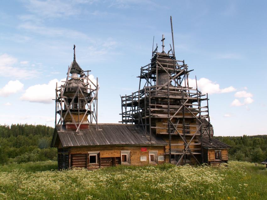 Церковь Алексия, человека Божия, Куртяево, урочище (Северодвинск, город, Архангельская область). дополнительная информация, храм Алексия человека Божия