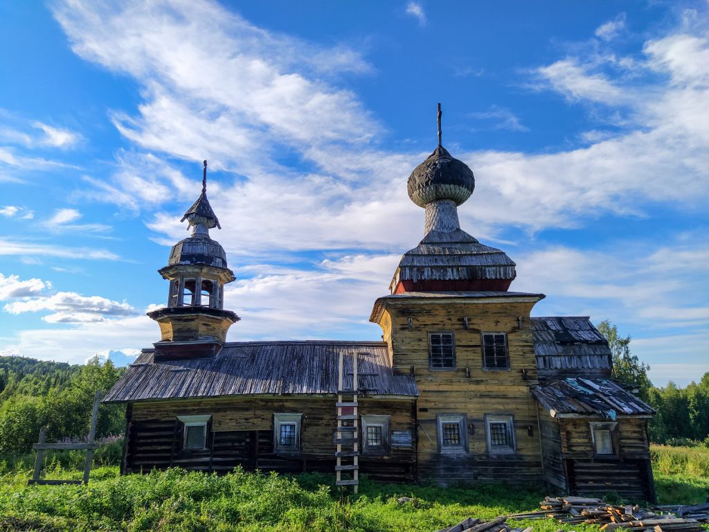 Церковь Алексия, человека Божия, Куртяево, урочище (Северодвинск, город, Архангельская область). фасады