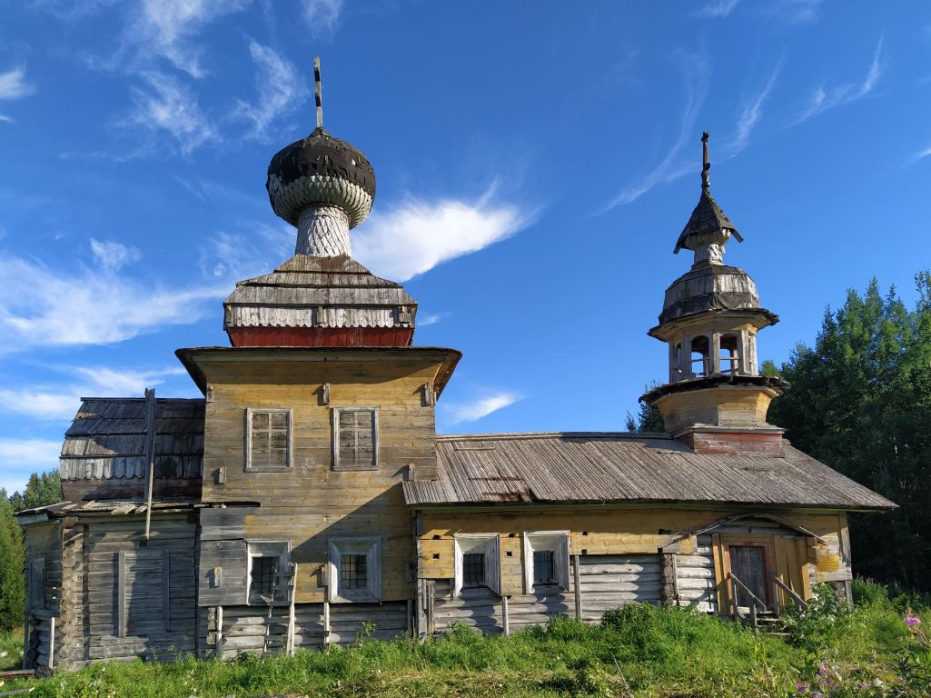 Церковь Алексия, человека Божия, Куртяево, урочище (Северодвинск, город, Архангельская область). фасады