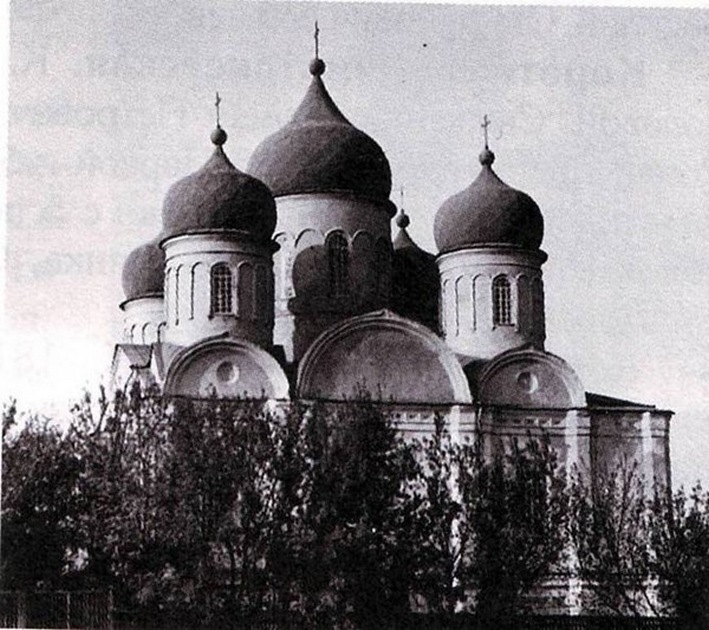 Алексеевка. Церковь Успения Пресвятой Богородицы. архивная фотография