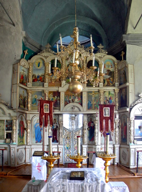 Церковь Успения Пресвятой Богородицы, Большая Халань (Корочанский район, Белгородская область). интерьер и убранство