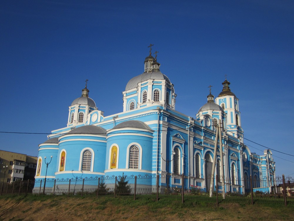 Короча. Церковь Рождества Пресвятой Богородицы. фасады