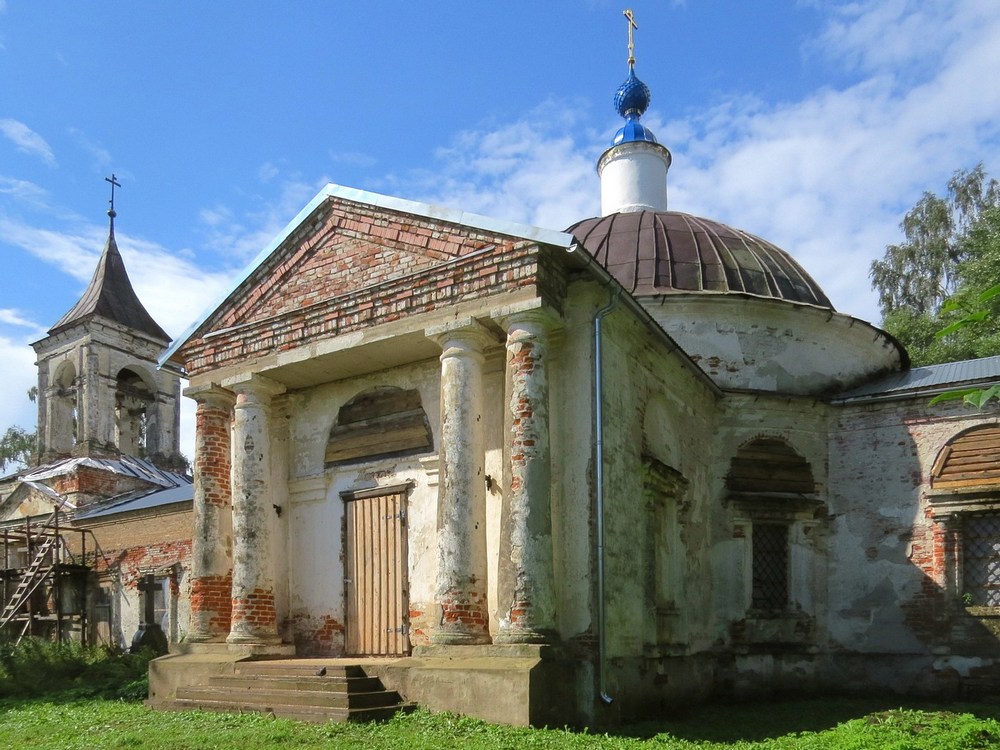 Козлово. Церковь Благовещения Пресвятой Богородицы. фасады