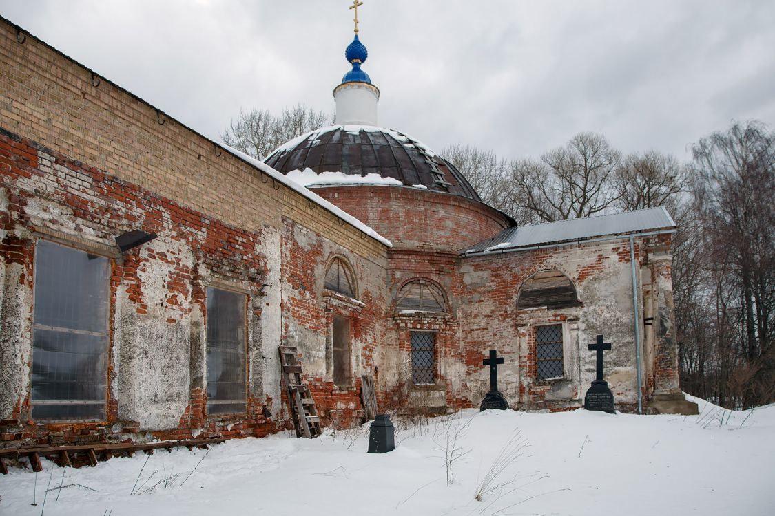 Церковь Благовещения Пресвятой Богородицы, Козлово (Некоузский район, Ярославская область). архитектурные детали