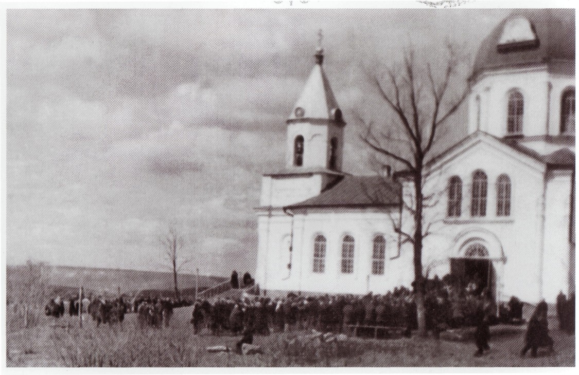 Церковь Митрофана Воронежского, Бирюч (Красногвардейский район, Белгородская область). архивная фотография, Крестный ход в честь Светлого Христова Воскресения - Пасхи