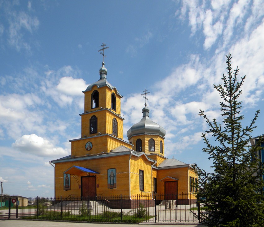 Церковь Николая Чудотворца, Сорокино (Красногвардейский район, Белгородская область). общий вид в ландшафте