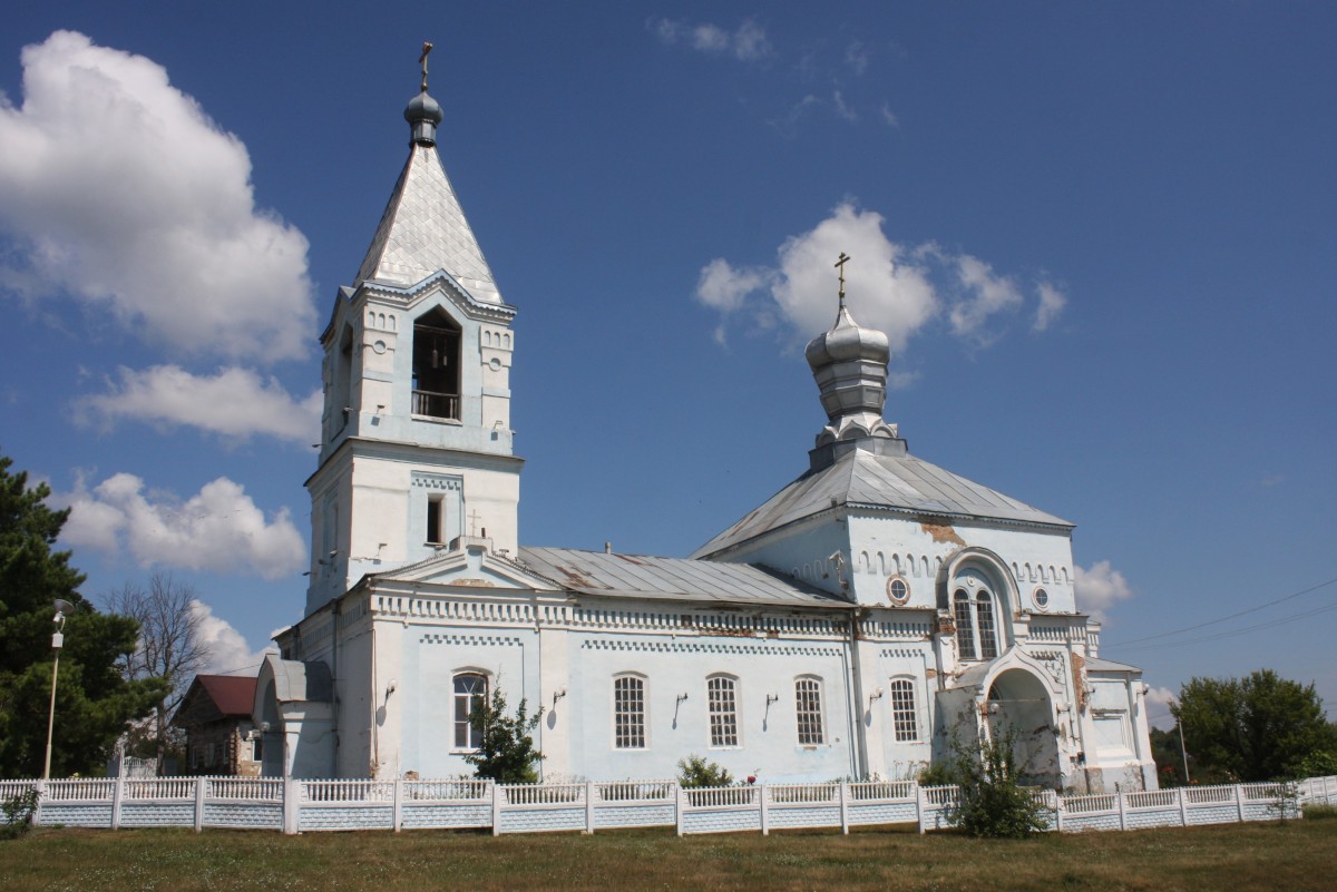 Бирюч (Новая Слободка). Церковь Рождества Пресвятой Богородицы. фасады