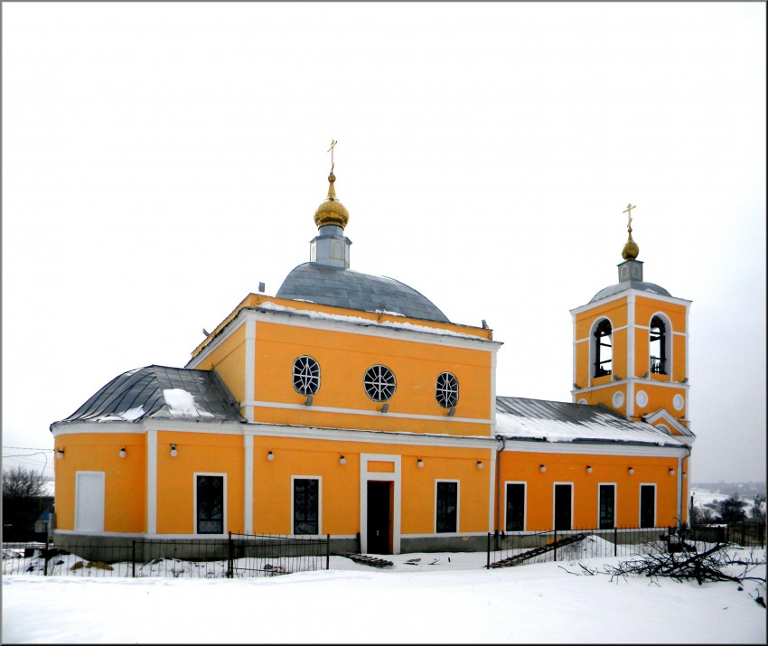 Палатово. Церковь Покрова Пресвятой Богородицы. фасады