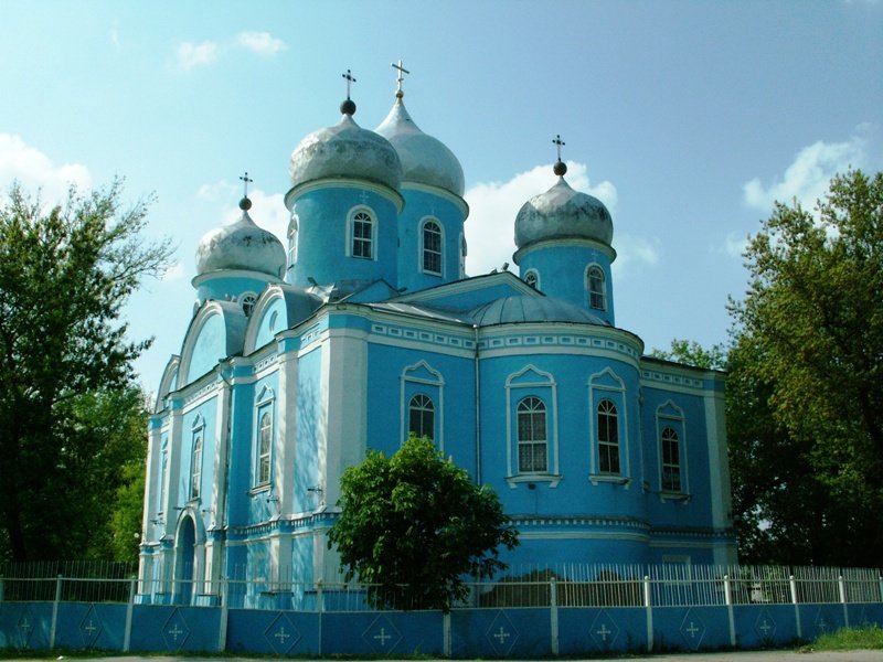 Алексеевка. Церковь Успения Пресвятой Богородицы. фасады