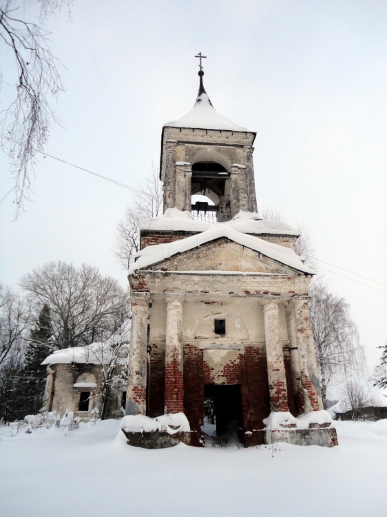 Церковь Благовещения Пресвятой Богородицы, Козлово (Некоузский район, Ярославская область). фасады