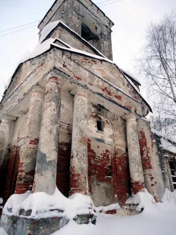 Церковь Благовещения Пресвятой Богородицы, Козлово (Некоузский район, Ярославская область). архитектурные детали