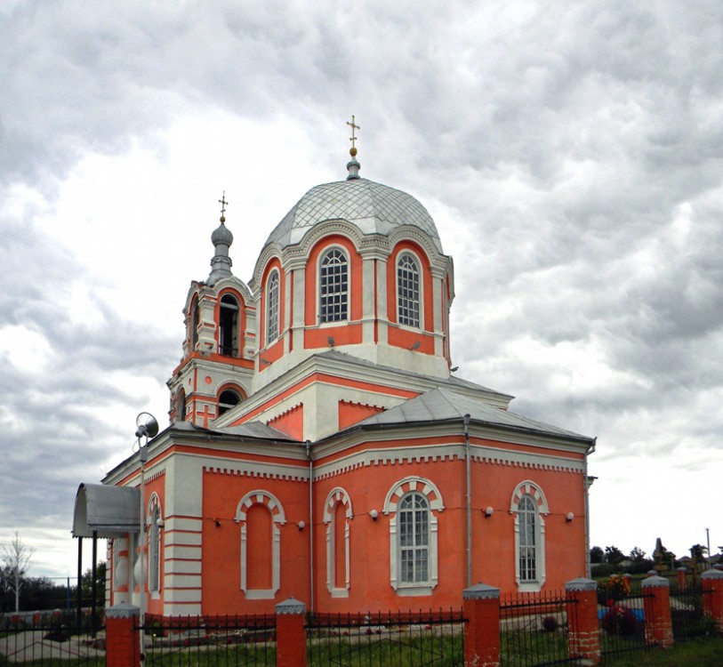 Церковь Димитрия Солунского, Раздорное (Красногвардейский район, Белгородская область). общий вид в ландшафте