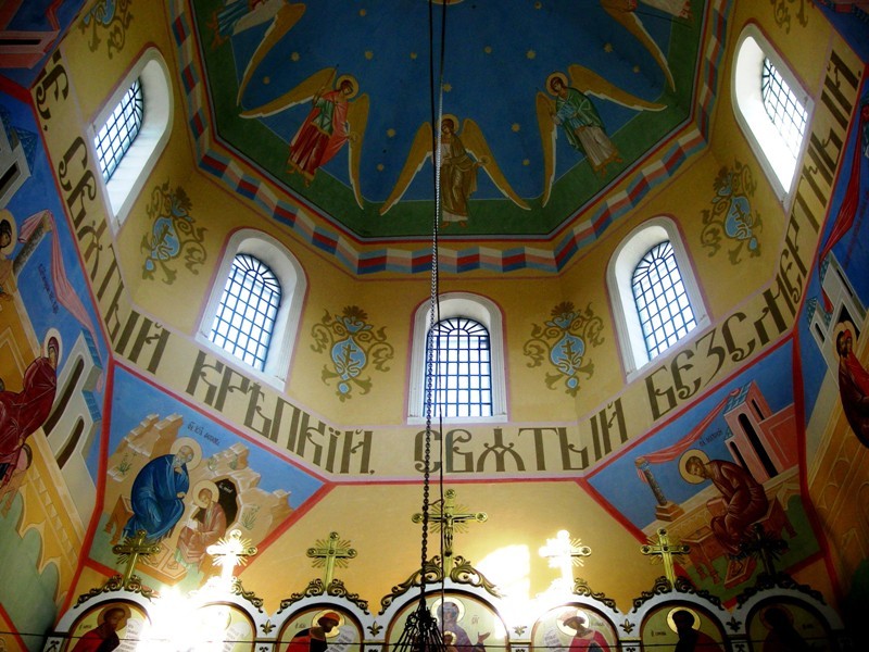 Казацкое. Церковь Димитрия Солунского. интерьер и убранство