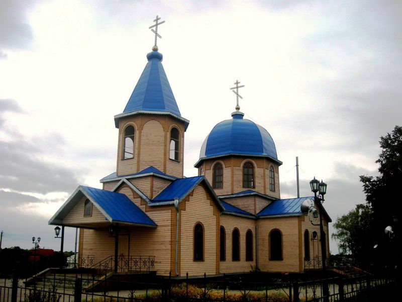 Церковь Михаила Архангела, Гредякино (Красногвардейский район, Белгородская область). общий вид в ландшафте