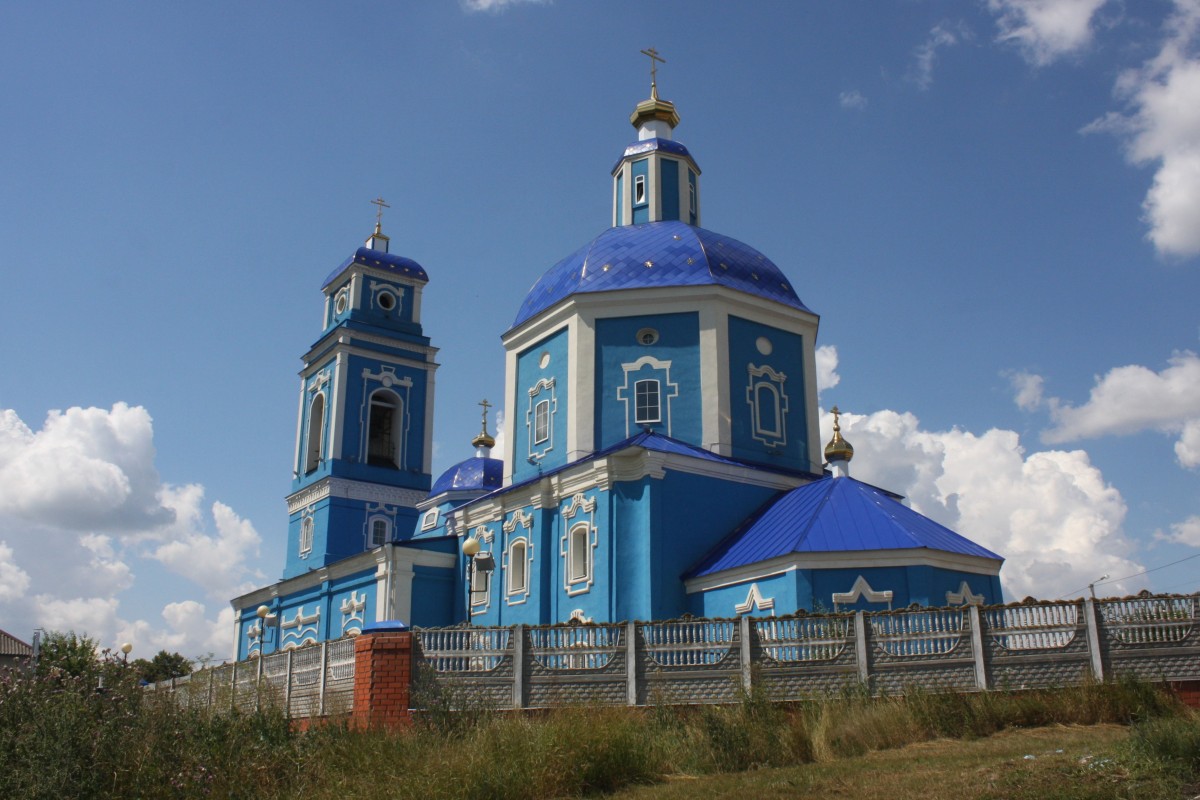 Ливенка. Церковь Успения Пресвятой Богородицы. фасады