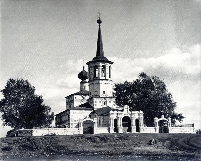 Церковь Троицы Живоначальной, Лёнва (Березники, город, Пермский край). архивная фотография, Фото 1960-ых годов из фондов Свердловского областного краеведческого музея имени О.Е. Клера