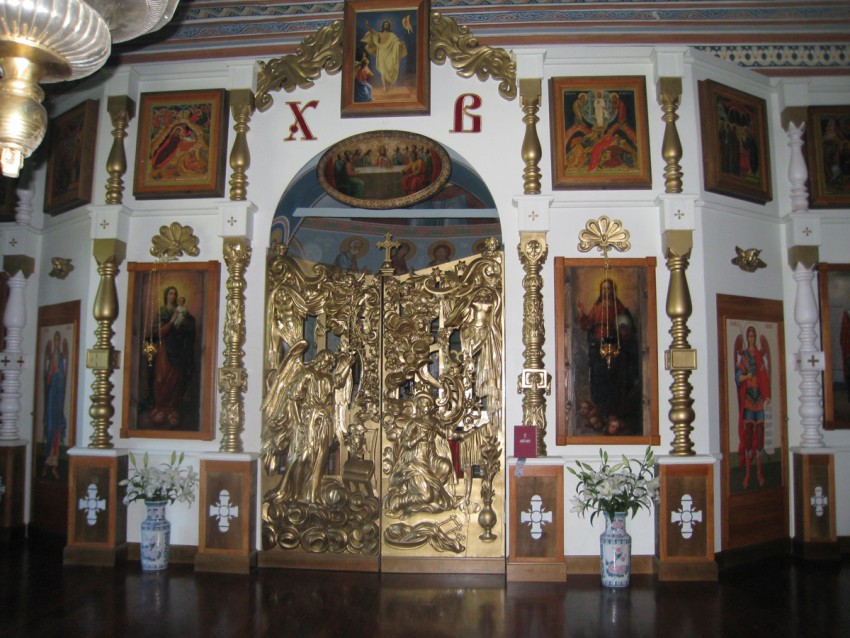 Церковь Николая Чудотворца, Талабск (остров им. Залита) (Псковский район, Псковская область). интерьер и убранство
