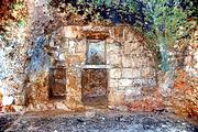 Церковь Филиппа Диакона, Восточная стена в интерьере проезда ворот.<br>, Иерусалим - Новый город, Израиль, Прочие страны