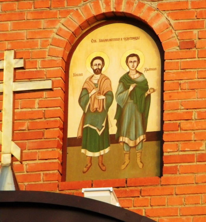 Церковь Космы и Дамиана, Красная Яруга (Краснояружский район, Белгородская область). архитектурные детали