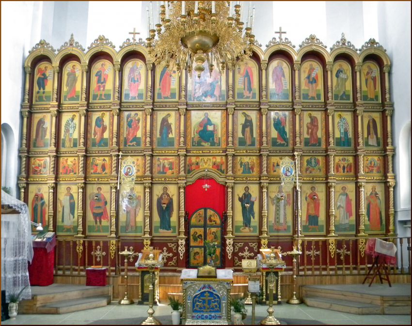 Церковь Космы и Дамиана, Красная Яруга (Краснояружский район, Белгородская область). интерьер и убранство