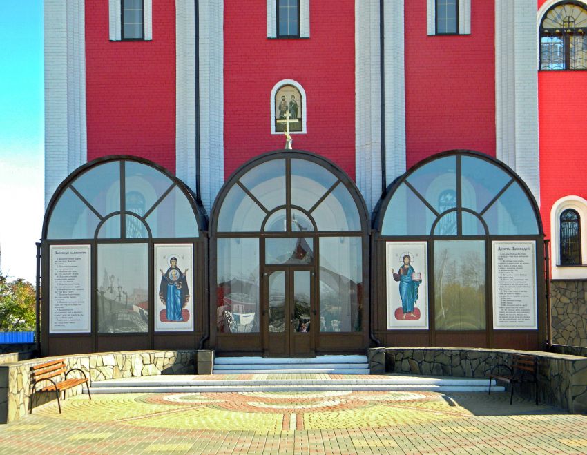 Красная Яруга. Церковь Космы и Дамиана. фасады