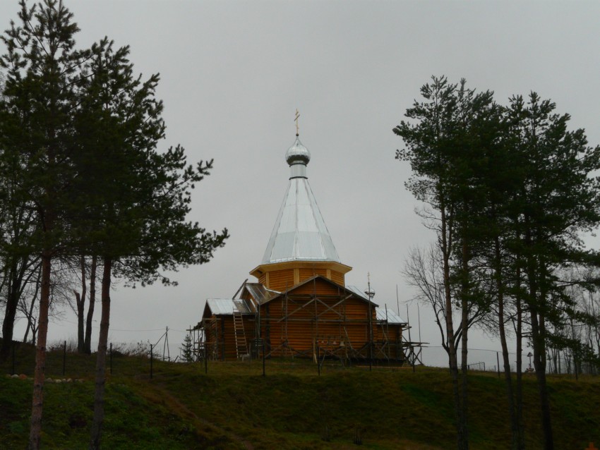 Церковь Михаила Архангела, Дудачкино (Волховский район, Ленинградская область). фасады