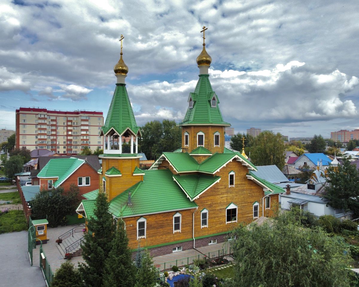 Церковь Сретения Господня, Бердск (Бердск, город, Новосибирская область). фасады, Вид с ЮЗ