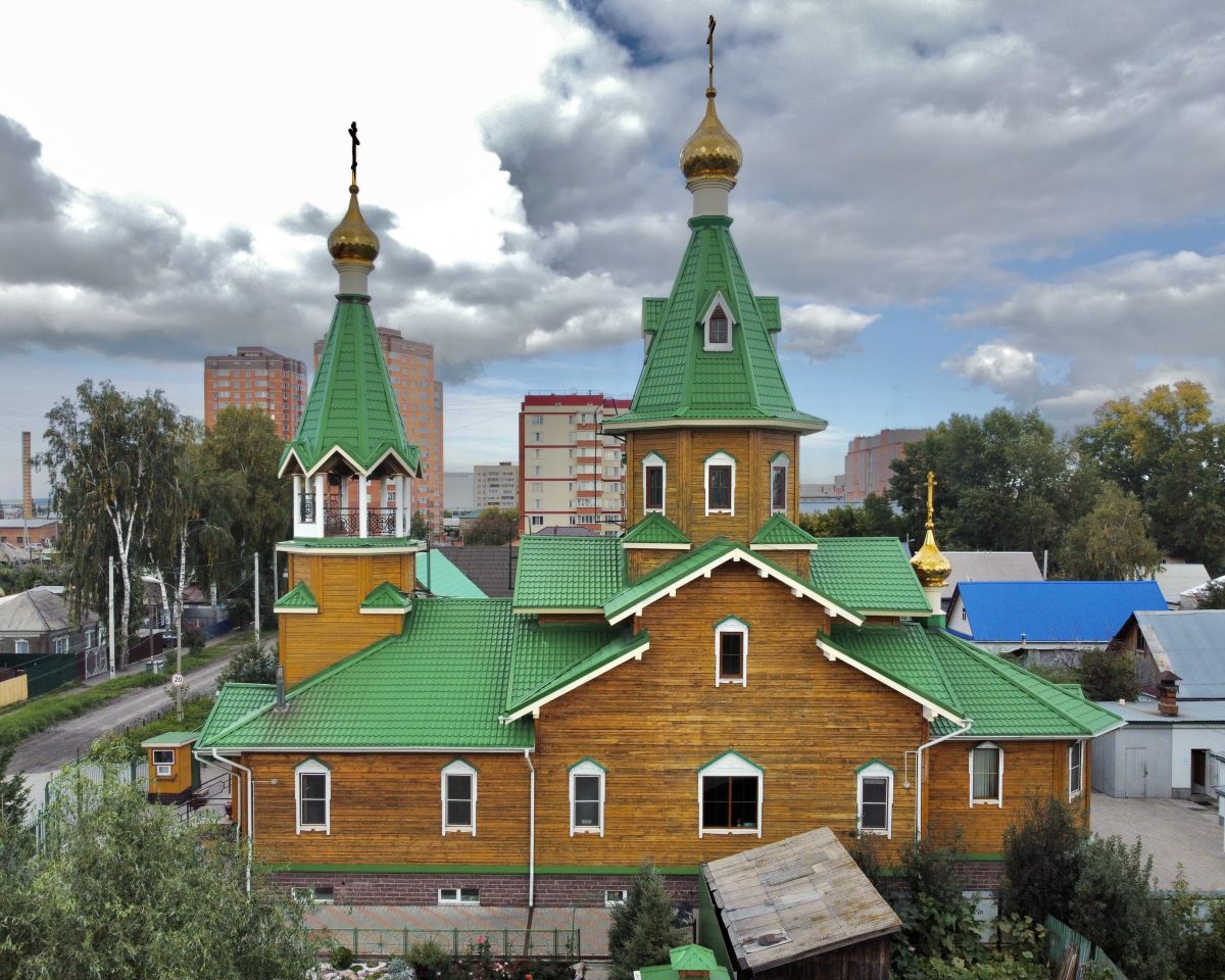 Церковь Сретения Господня, Бердск (Бердск, город, Новосибирская область). фасады, Южный фасад
