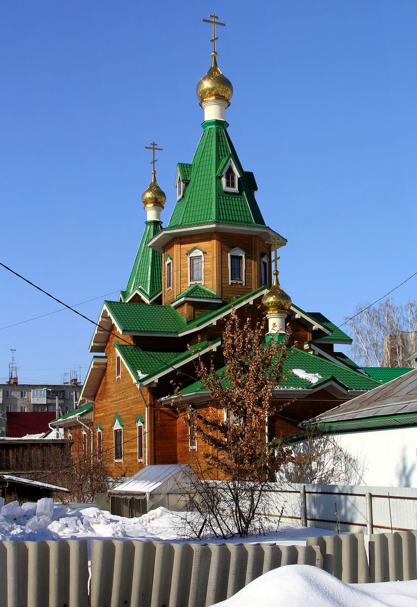 фасады. Церковь Сретения Господня, Бердск (Бердск, город, Новосибирская область)