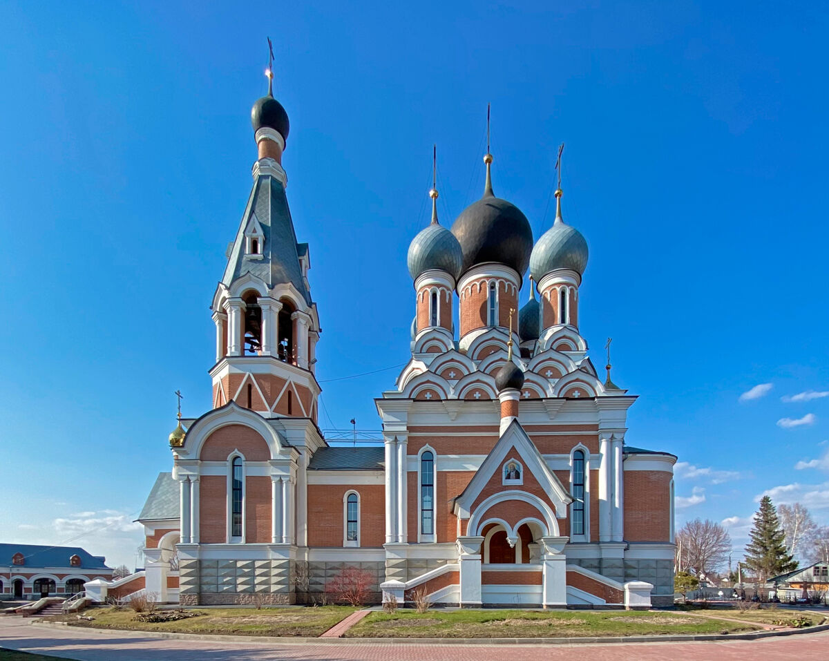 Кафедральный собор Преображения Господня, Бердск (Бердск, город, Новосибирская область). фасады, Вид с юга