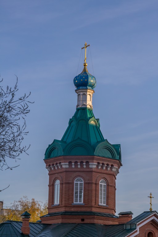 Оренбург. Церковь Богоявления Господня (крестильная). архитектурные детали, Завершение