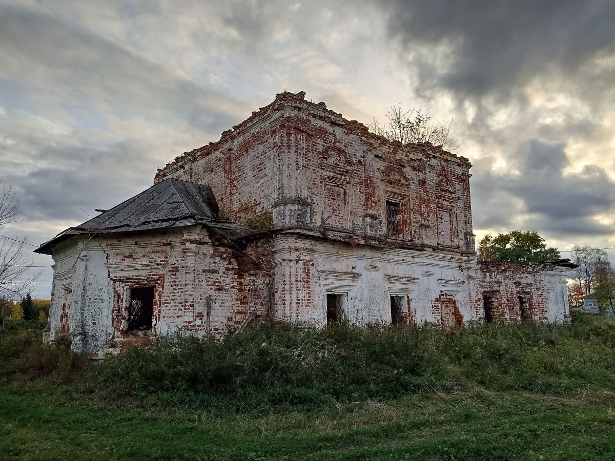 Церковь Николая Чудотворца, Верхнее Койдокурье (Холмогорский район, Архангельская область). фасады