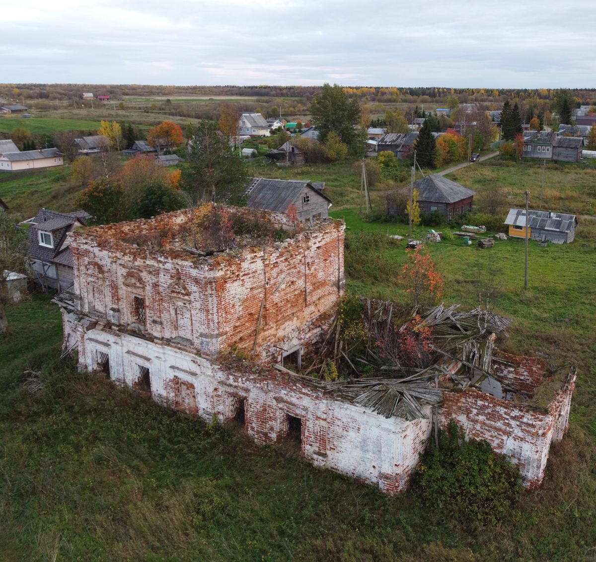 Церковь Николая Чудотворца, Верхнее Койдокурье (Холмогорский район, Архангельская область). фасады