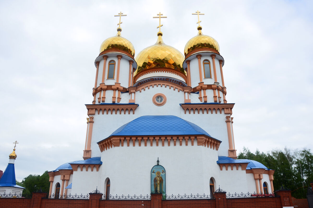 Кафедральный собор Николая Чудотворца, Стерлитамак (Стерлитамак, город, Республика Башкортостан). фасады