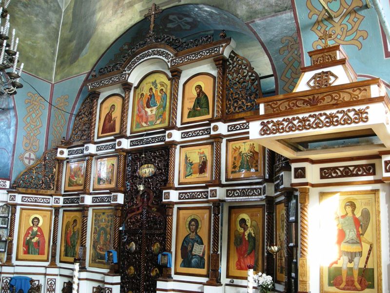 Собор Успения Пресвятой Богородицы, Новый Оскол (Новооскольский район, Белгородская область). интерьер и убранство