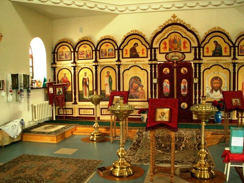 Церковь Михаила Архангела, Голубино (Новооскольский район, Белгородская область). интерьер и убранство