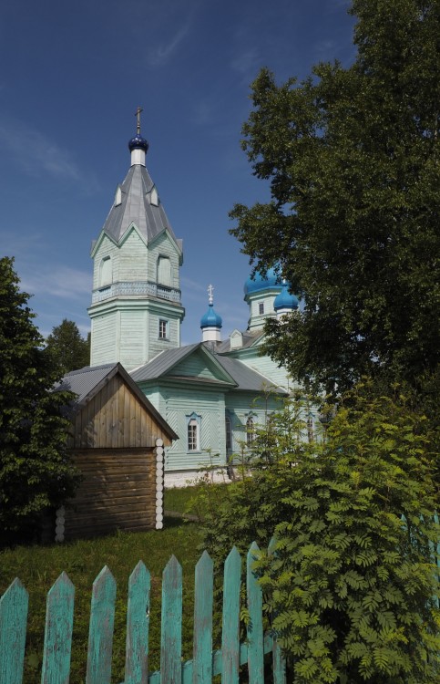 Церковь Иоанна Богослова, Верхний Буй (Куединский район, Пермский край). фасады
