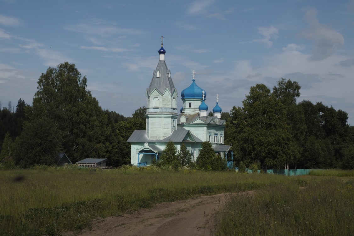 Церковь Иоанна Богослова, Верхний Буй (Куединский район, Пермский край). фасады