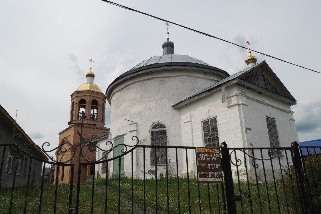 Церковь Николая Чудотворца, Тюш (Октябрьский район, Пермский край). фасады