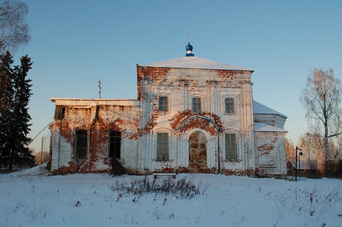 Церковь Успения Пресвятой Богородицы, Усановка (Уинский район, Пермский край). фасады