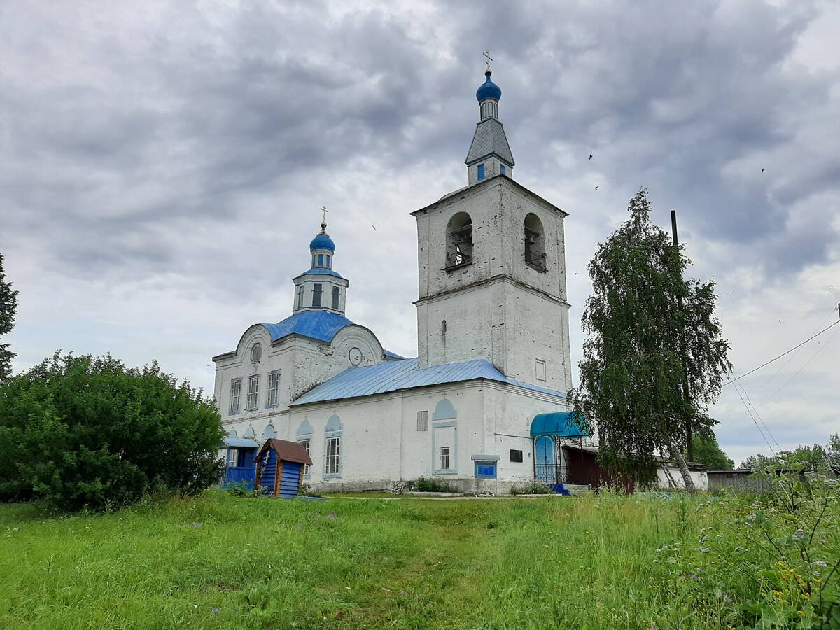 Церковь Покрова Пресвятой Богородицы, Красный Ясыл (Ординский район, Пермский край). фасады