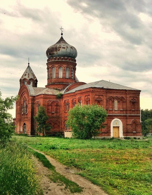 Церковь Власия, Шляпники (Ординский район, Пермский край). фасады