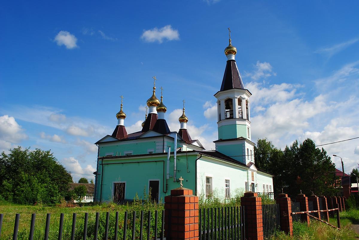 фасады. Церковь Александра Невского, Усть-Качка (Пермский район, Пермский край)