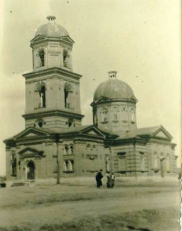 Аспа. Церковь Михаила Архангела. архивная фотография, Фото из архива Пермского края