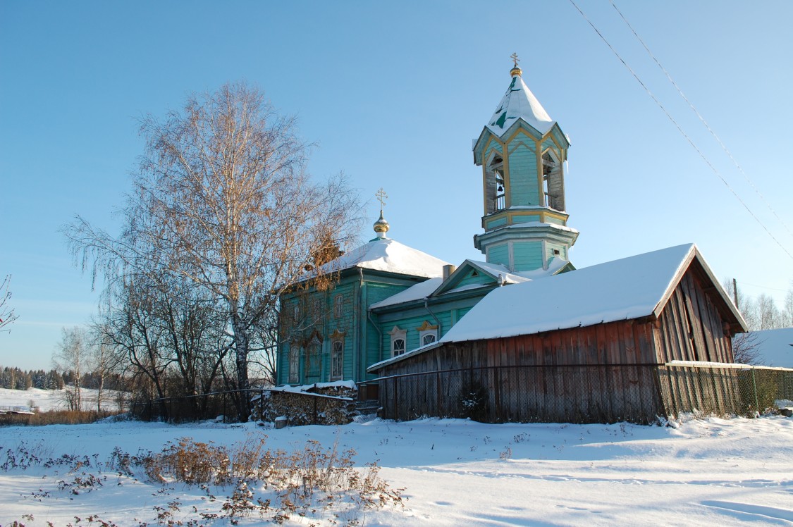 Церковь Николая Чудотворца, Телес (Уинский район, Пермский край). фасады