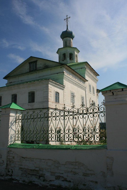 Чердынь. Чердынский Иоанно-Богословский мужской монастырь. фасады