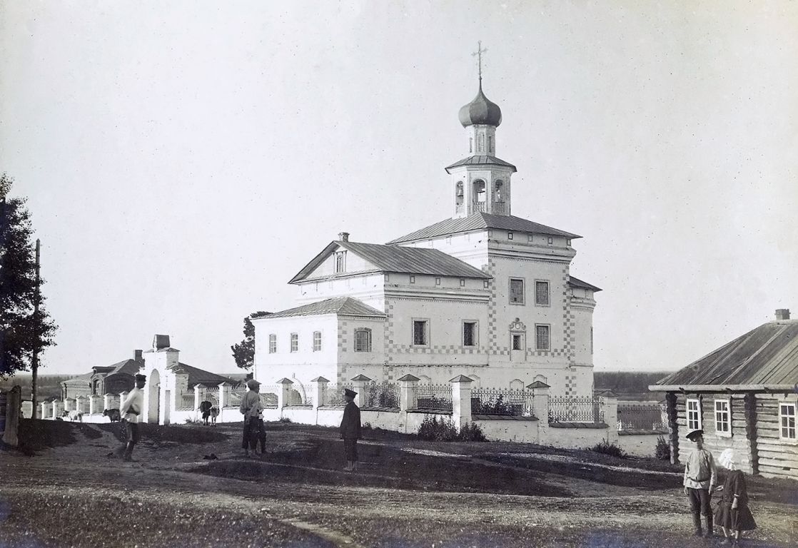 Чердынь. Чердынский Иоанно-Богословский мужской монастырь. архивная фотография, фотоснимок с дореволюционной фотографии