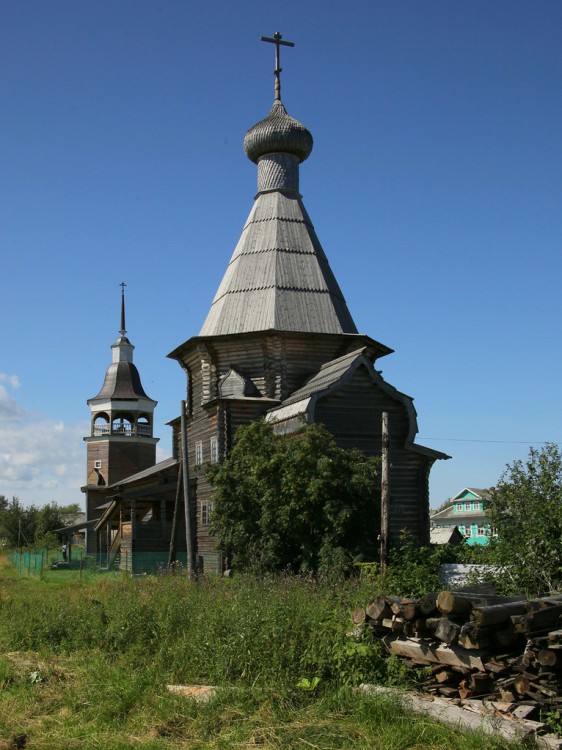 Церковь Николая Чудотворца, Конецдворье (Приморский район, Архангельская область). фасады