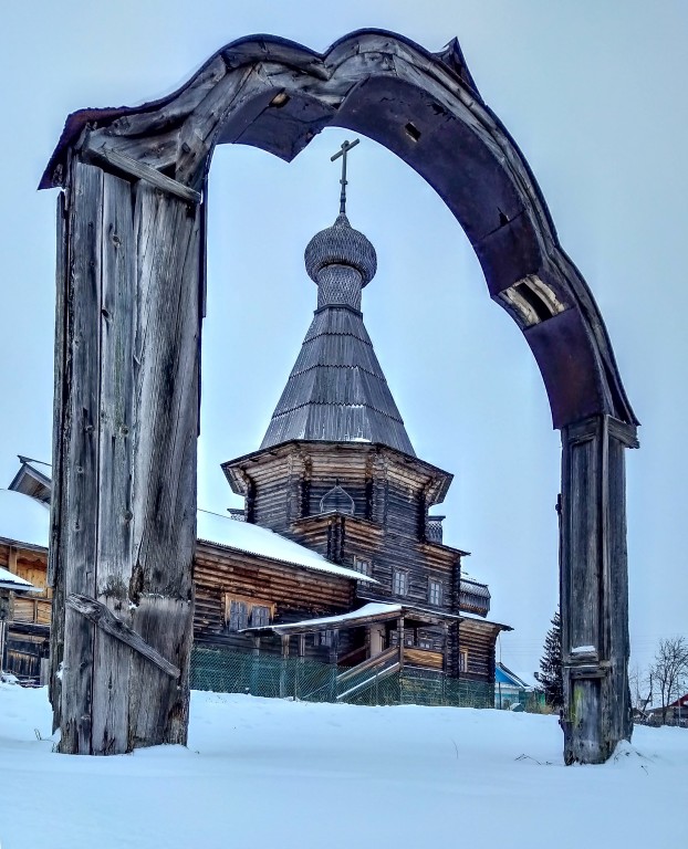 Церковь Николая Чудотворца, Конецдворье (Приморский район, Архангельская область). художественные фотографии