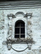 Церковь Николая Чудотворца, наличник, северный фасад<br>, Метлино, Торопецкий район, Тверская область